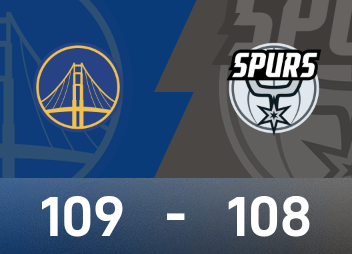 NBA 컵 보고서: 커리는 시즌 최다인 49득점을 기록했고 워리어스는 스퍼스를 109-108로 간신히 이겼습니다.