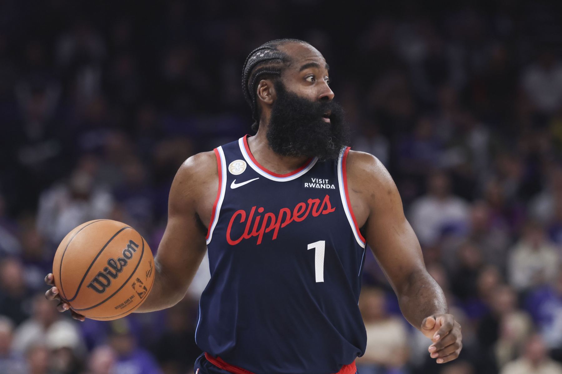 하든은 클리퍼스 경력에서 팀 역사상 가장 많은 8개의 트리플더블을 기록했고, NBA 역사상 2번째인 40개 이상의 트리플더블을 기록했습니다.